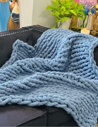 Chunky Knit Blanket